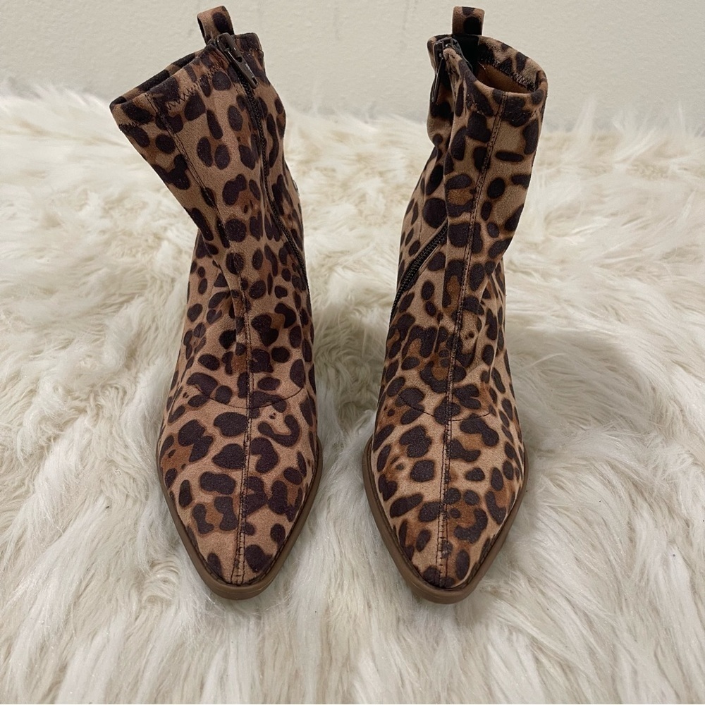 Women’s Soul Naturalizer Melodi Leopard Print Booties Size 6 US! - Picture 2 of 10